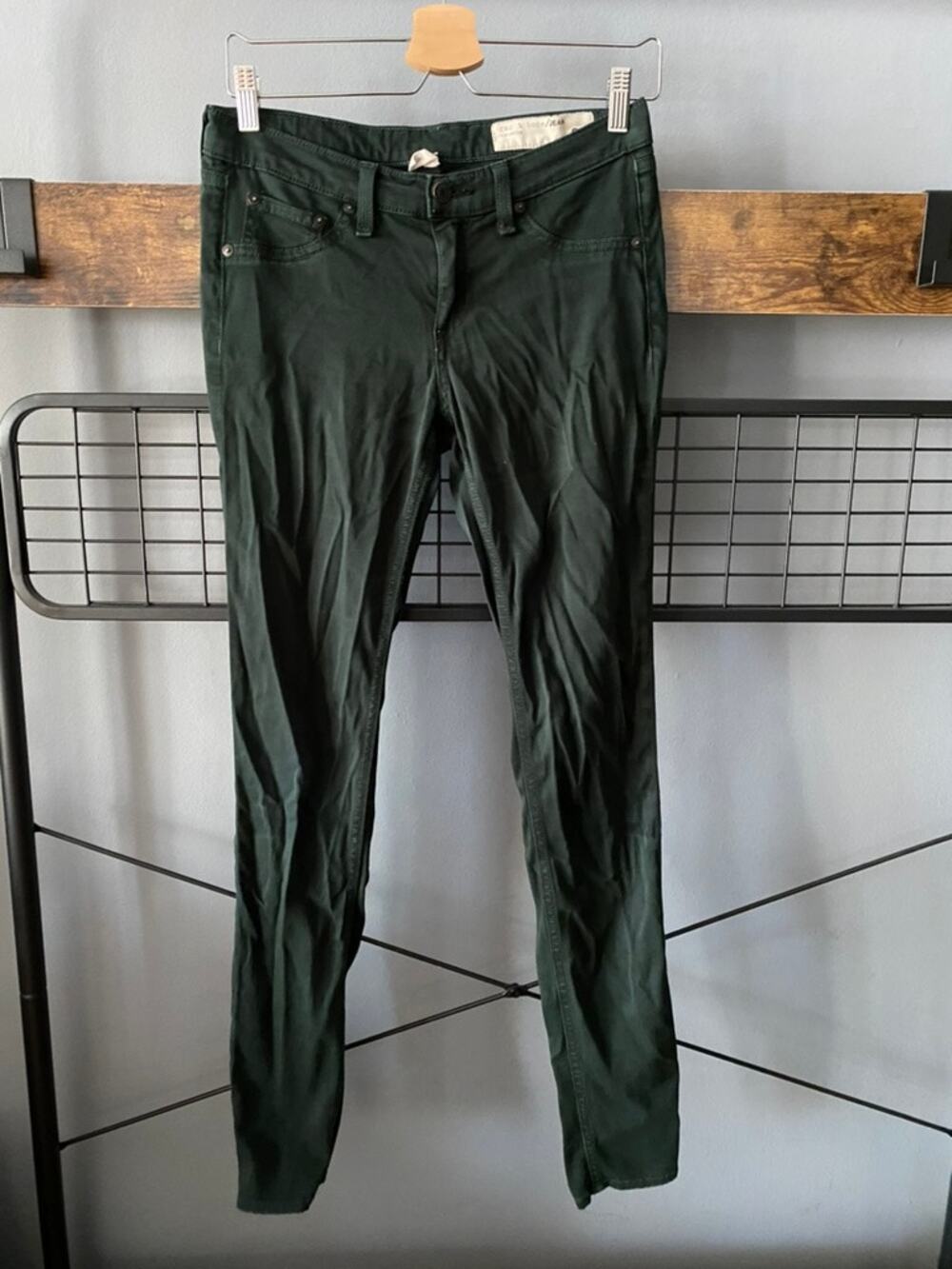 Rag & Bone X Aritzia Green Jeans | Size 26